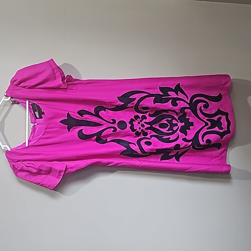Miss Sixty Y2K Hot Pink Dress